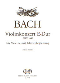 BACH J.S. - CONCIERTO Nº2 MI M - BWV.1042