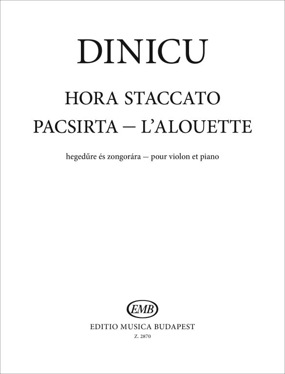 DINICU G. - HORA STACCATO -
