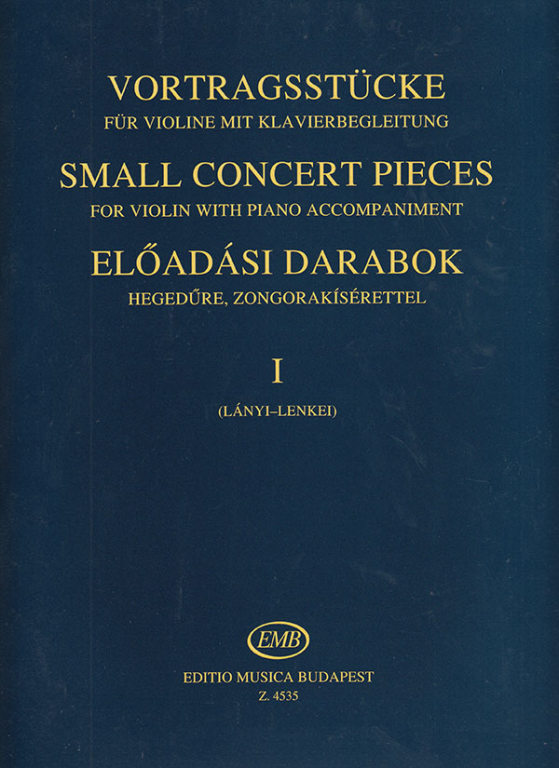 ALBUM - SMALL CONCERT PIECES V.1 -