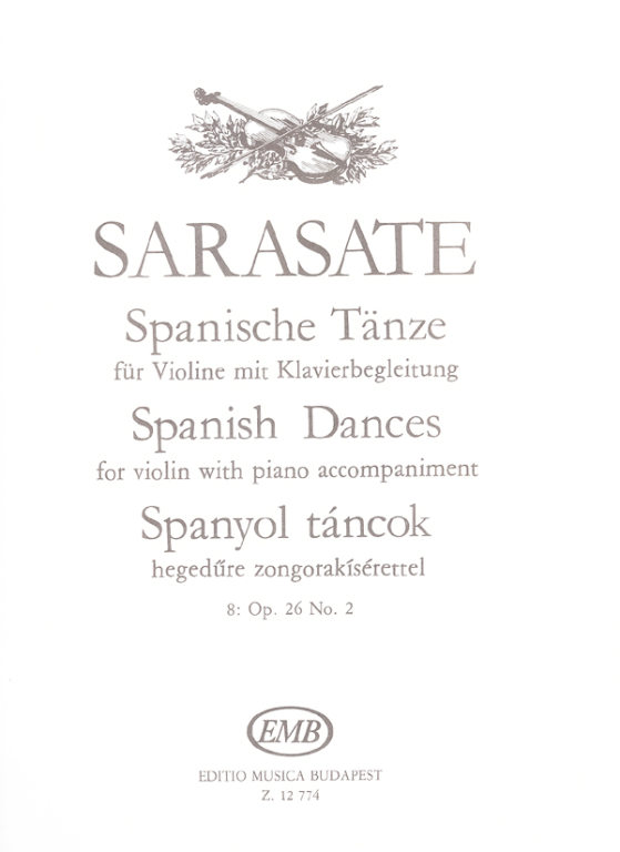 SARASATE P. - DANZA ESPAÑOLA Nº8 - OP.26 Nº2
