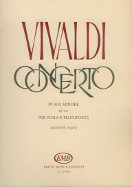 VIVALDI A. - CONCIERTO SOL m OP.26 Nº14 - RV.417