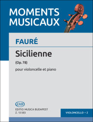 FAURE G. - SICILIANA - OP.78