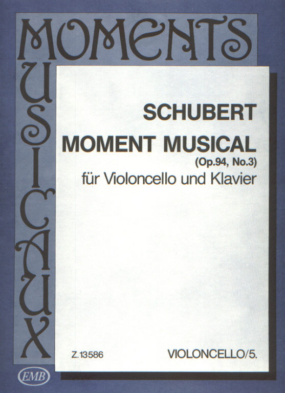 SCHUBERT F. - MOMENTO MUSICAL Nº3 - OP94
