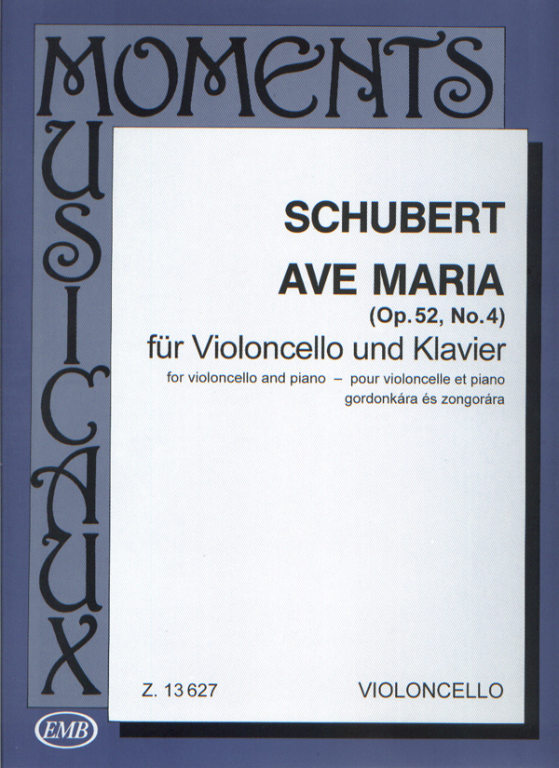 SCHUBERT F. - AVE MARIA - OP.52 Nº6