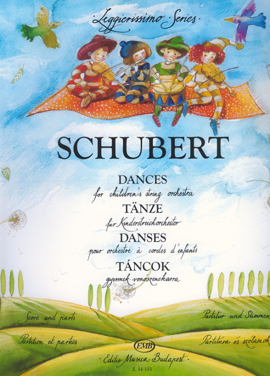 SCHUBERT F. - DANZAS (SC+PT) (JOVEN ORQUESTA DE CUERDA) -