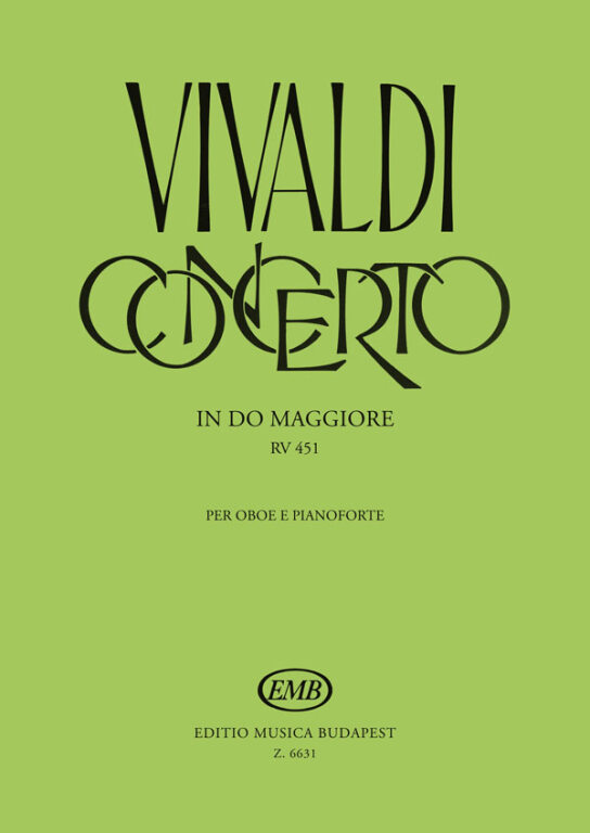 VIVALDI A. - CONCIERTO DO M OP.39 Nº4 - RV.451