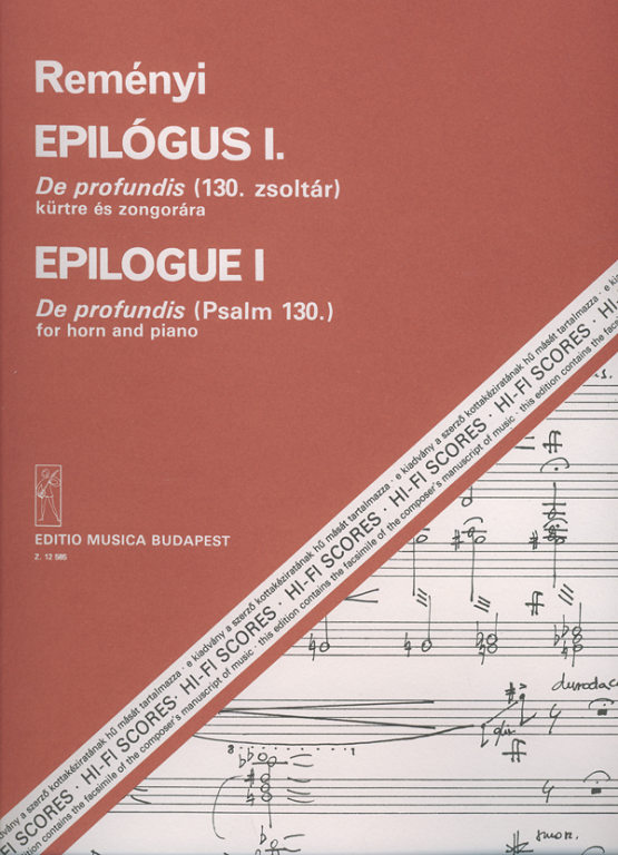REMENYI A. - EPILOGUE I -