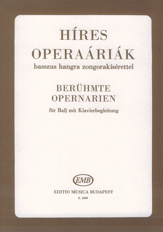 ALBUM - FAVOURITE OPERA ARIAS V.6 BJ -