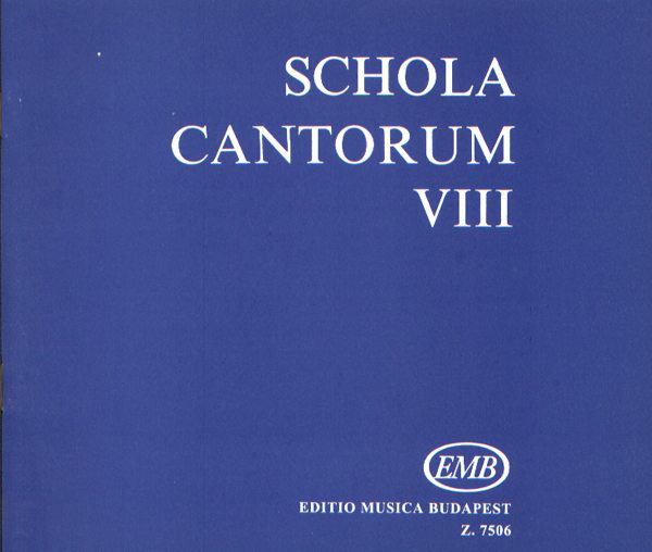 ALBUM - SCHOLA CANTORUM V.8 -