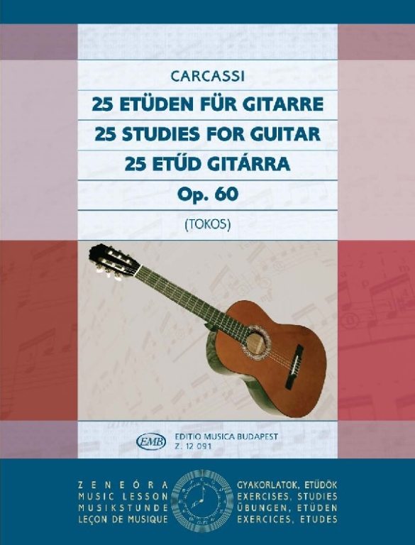 CARCASSI M. - ESTUDIOS MELODICOS Y PROGRESIVOS (25) -
