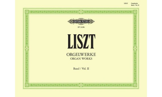 LISZT F. - OBRAS V.2 (EDICION PETERS)