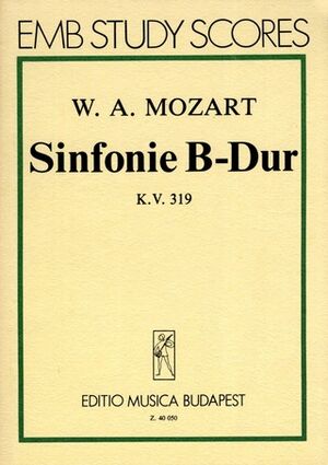 MOZART W.A. - SINFONIA Nº33 SIbM - KV.319