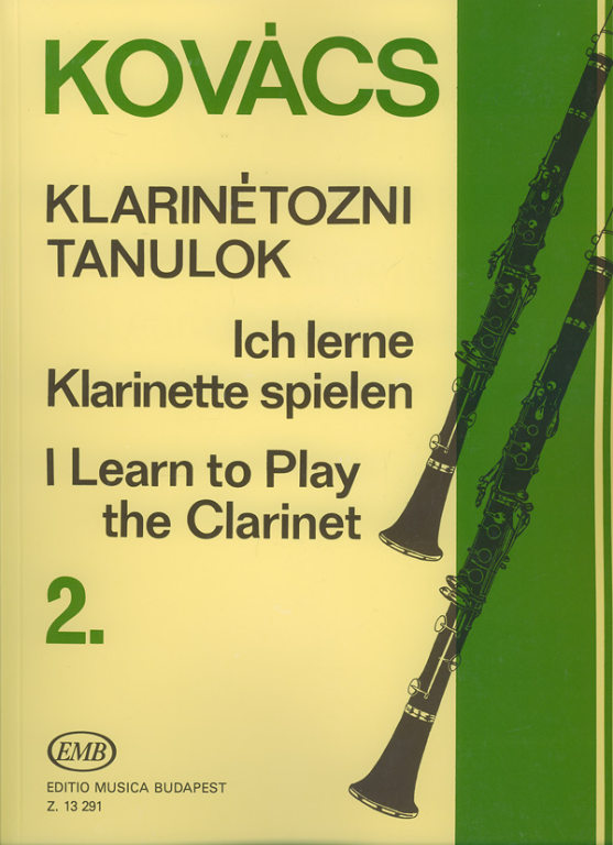 KOVACS B. - APRENDO A TOCAR EL CLARINETE V.2 -