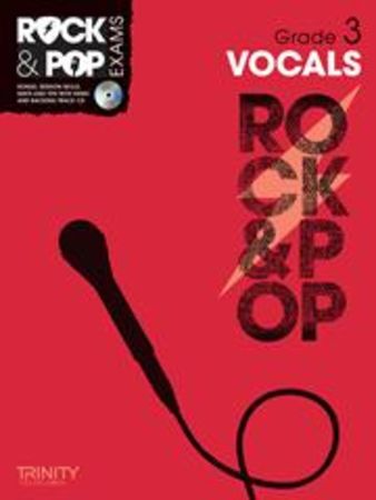 TRINITY COLLEGE. - ROCK & POP EXAMS VOCALS GRADE 3 +CD