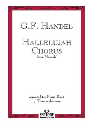HANDEL G.F. - ALELUYA CHORUS DEL MESIAS -PIANO 4M