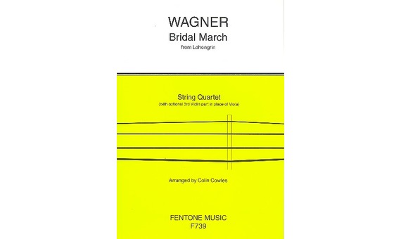 WAGNER R. - MARCHA NUPCIAL DE LOHENGRIN 2V/VA(V)/VC -