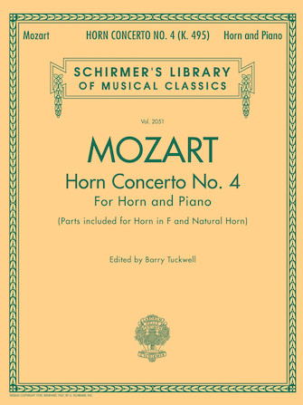 MOZART W.A. - CONCIERTO Nº4 - KV.495