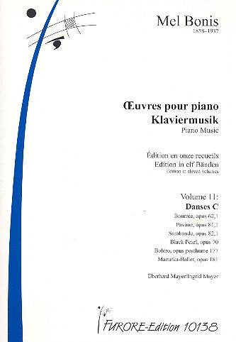 BONIS M . - OBRA PIANO V. 11 DANZAS 11