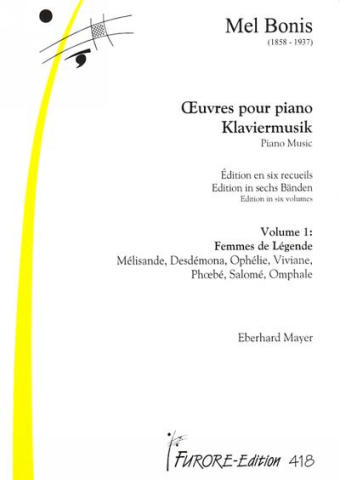 BONIS M. - OBRA PIANO V.1 FEMMES DE LEGENDE