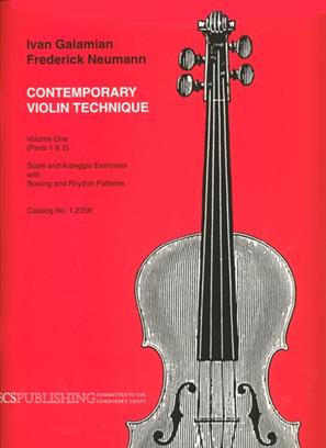 GALAMIAN - CONTEMPORARY VIOLIN TECHNIQUE V.1 -