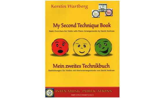 WARTBERG K. - MY SECOND TECHNIQUE BOOK VIOLIN