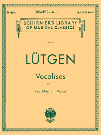 LUTGEN B. - VOCALISE V.1 VOZ MEDIA 20 EJERCICIOS DIARIOS