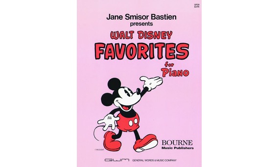 BASTIEN J. - WALT DISNEY FAVORITES -PIANO