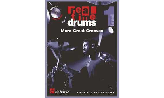 OOSTERHOUT A. - REAL TIME DRUMS - MORE GREAT GROOVES 1+CD