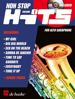 ALBUM - NON STOP HITS V.1 SAXO ALTO (+CD)
