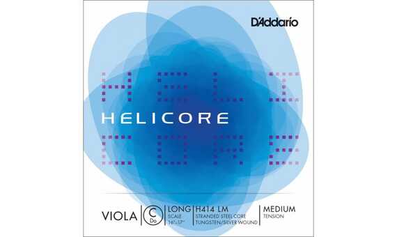 CUERDA VIOLA - D'ADDARIO HELICORE 4º C-DO -TUNGSTENO MEDIUM H414M