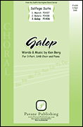 BERG K. - FROM SOLFEGE SUITE - GALOP CORO SAB