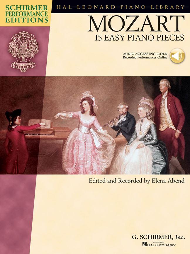 MOZART W.A. - PIEZAS FACILES (15) +CD