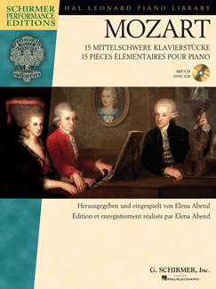 MOZART W.A. - PIEZAS INTERMEDIAS (15) +CD