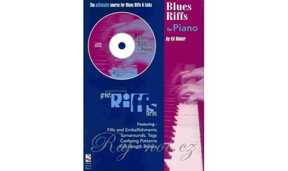 BAKER E. - BLUES RIFFS PIANO +CD