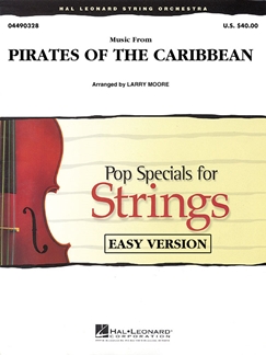 BADELT/MOORE- MUSICA DE PIRATAS DEL CARIBE ORQ.CUERDAS FACIL