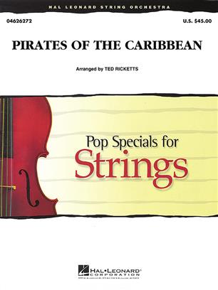 BADELT/RICKETTS -PIRATAS CARIBE ORQ.DE CUERDAS