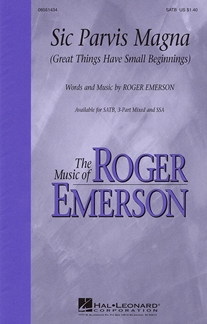 EMERSON P. - SIC PARVIS MAGNA SATB