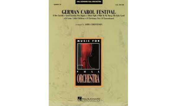 CHRISTENSEN JAMES - GERMAN CAROL FESTIVAL (BANDA) PART Y PARTES