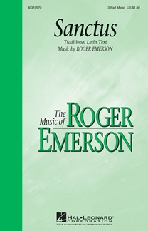 EMERSON R. - SANCTUS CORO 3-PART. MIXTO