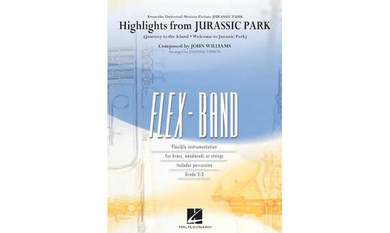WILLIAMS J. - HIGHLIGHTS FROM DE JURASSIC PARK (FLEX-BAND)