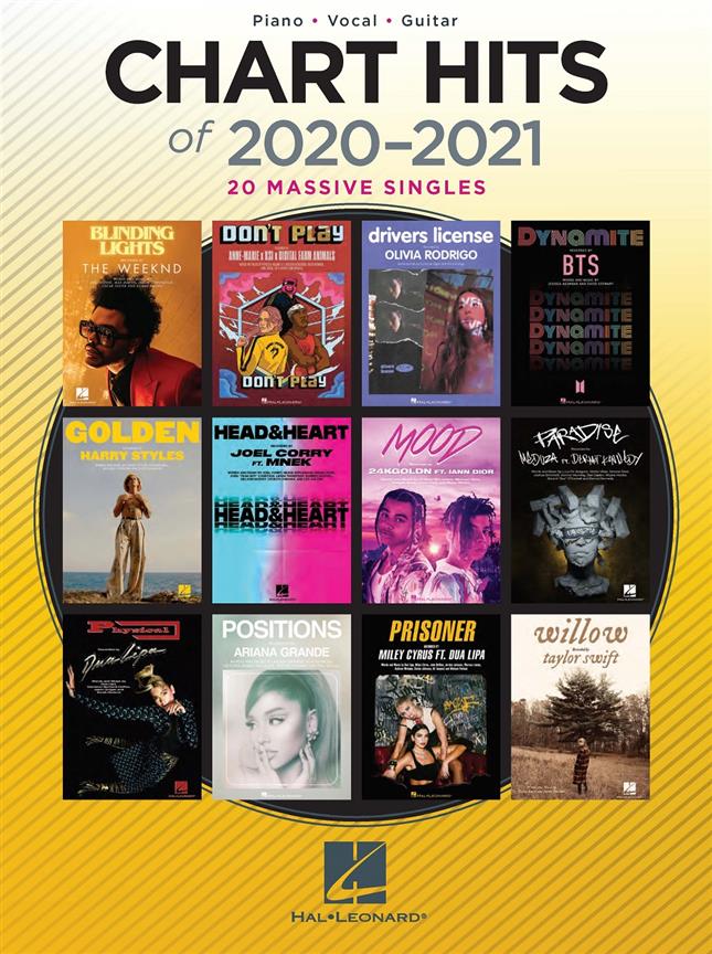 ALBUM - CHARTS HITS OF 2020-2021 (20 SUPER EXITOS) *PGV*