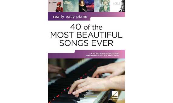 ALBUM - 40 OF THE MOST BEAUTIFUL SONG EVER (REALLY EASY PIANO)
