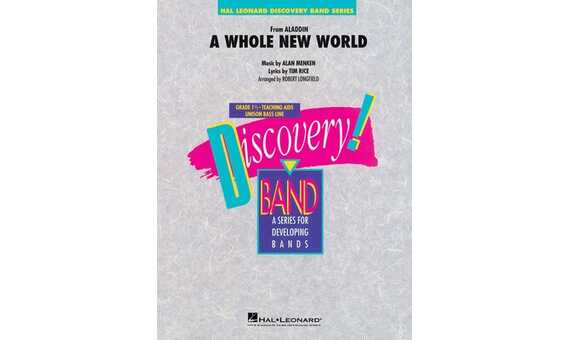 DISNEY/MENKEN - A WHOLE NEW WORLD (ALADDIN) BAND