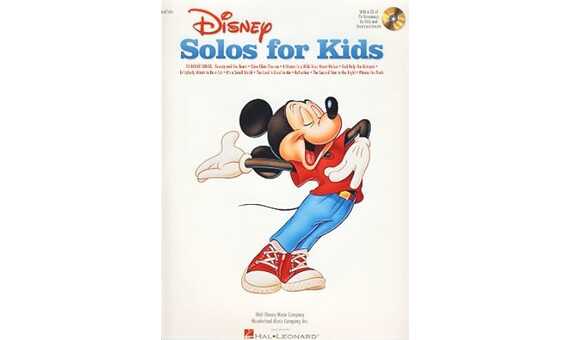 DISNEY W. - SOLOS FOR KID PARA PIANO Y VOZ +DESCARGA