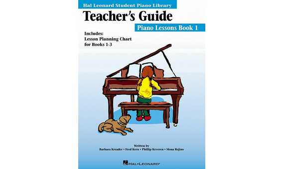 KREADER B. - (TEACHER´S GUIDE) PIANO LESSONS BOOK 1