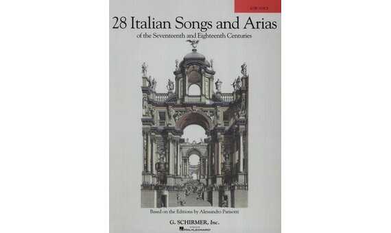 ALBUM - ITALIAN SONG AND ARIAS (28) VOZ BAJA