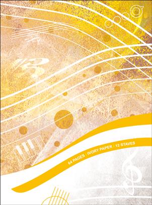 BLOCK - HAL LEONARD 12 PAUTAS 64 PAGINAS (PAPEL MARFIL)