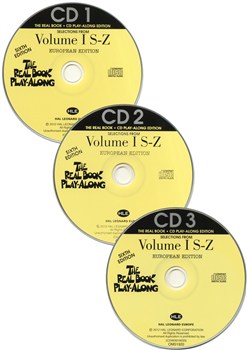 ALBUM - REAL BOOK PLAY-ALONG EUROPEAN V.1 S-Z (SOLO 3 CD)