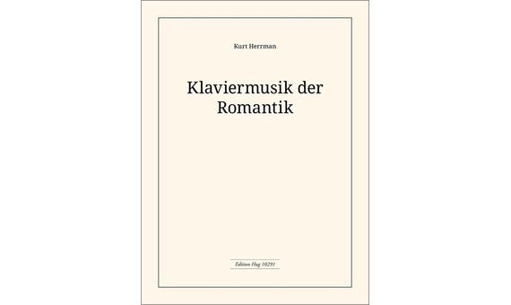 K.HERRMANN.-Klaviermusik der Romantik (PIANO)