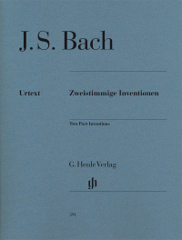 BACH J.S. - INVENCIONES A 2 VOCES (15) URTEXT - BWV.772-786 SIN DIGITAR
